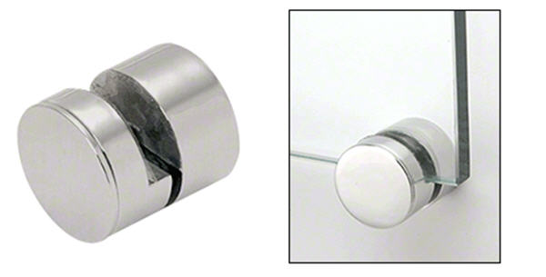 CRL 1-1/4" 316 Brushed Stainless Steel Adjustable Edge Grip