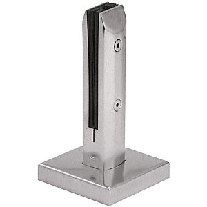 CRL Beveled One-Piece Surface Mount Frameless Windscreen Clamp