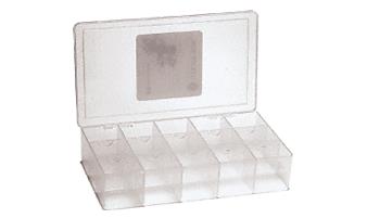 CRL 15 Compartment Plastic Parts Box