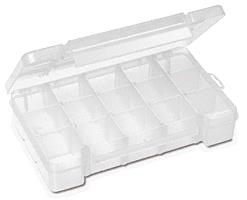 CRL 18 Compartment Plastic Parts Box