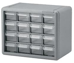 16 Drawer Small Parts Cabinet