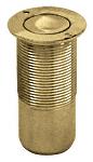 CRL Brass Finish Dust Proof Keeper