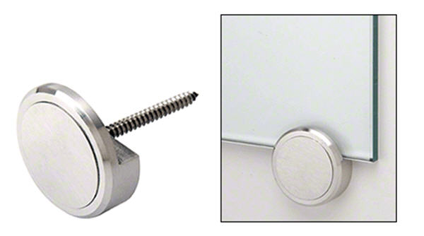 CRL Brushed Stainless 1-1/4" Panel Clip