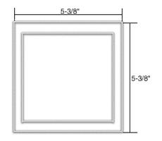 CRL Double Acrylic Plate Perimeter Gasket