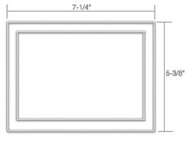 CRL Triple Acrylic Plate Perimeter Gasket