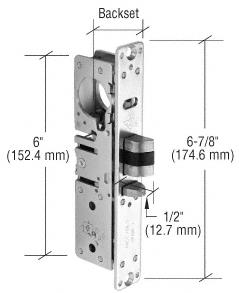 CRL Adams Rite 31/32" Backset Deadlatch Lock- Left Handed