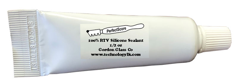 Silicone Sealant, Clear - 0.5 oz. Squeeze Tube