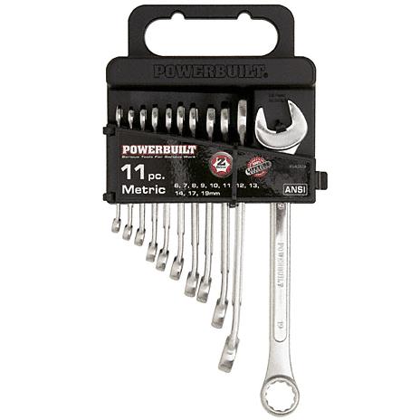 CRL 11 Piece Metric Combination Wrench Set