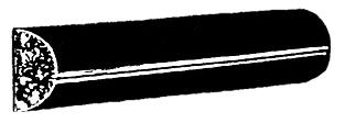 CRL Foam Door Weatherstrip 1/2 in Half Round
