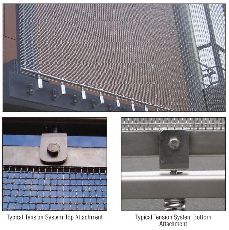CRL Architectural Wire Cloth System