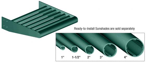CRL Kynar Painted 1" Round Tube Blade - 146"