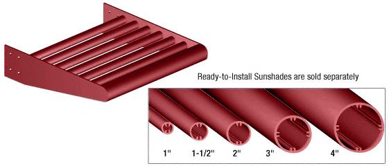 CRL Newlar Painted 3" Round Tube Blade - 146"