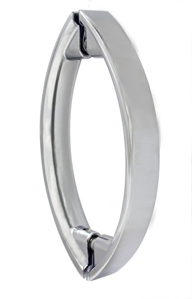 Aria 6" Center-to-Center Back-to-Back Double Sided Pull - Polished Chrome