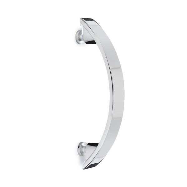 Aria 6" Center-to-Center Single Sided Pull - Polished Nickel