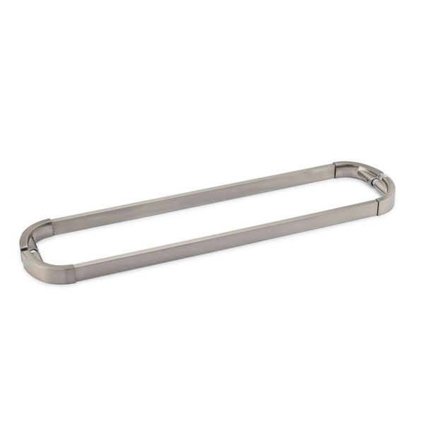 Aria 24" Cuttable Back-to-Back Double Sided Towel Bar - Brushed Nickel