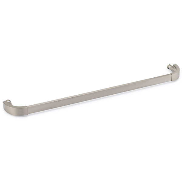 Aria 24" Cuttable Single Sided Towel Bar - Brushed Nickel