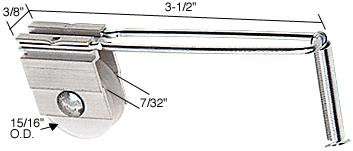 CRL Sliding Screen Door Spring Tension Roller 15/16" Nylon Wheel - Package