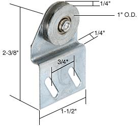 Sliding Screen Door Top Hung Roller 1-1/2" Wide for Ador "Z" Doors