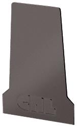 CRL Duranodic Bronze End Cap for B5T Series Tapered Base Shoe
