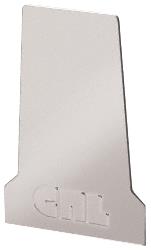 CRL Polished Stainless End Cap for B5T Series Tapered Base Shoe