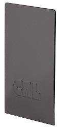 CRL Dark Bronze Anodized End Cap for B7S Series Heavy-Duty Square Base Shoe