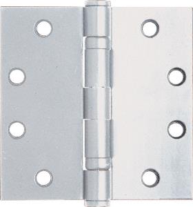 CRL Satin Chrome Non-Removable Pin Standard Weight Ball BearingTemplate Butt Hinge