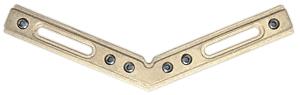 CRL Brass 135° Corner for Deluxe Header Kit