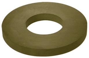 CRL 180 Grit Peripheral Type Polishing Wheel 7-7/8" x 3/4" with 3-1/2" Bore