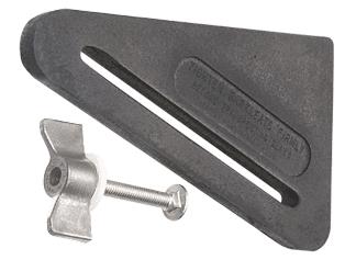 CRL Complete Barkleat Set with Aluminum Bolt - Stainless Steel  Washer - Acetal Wingnut