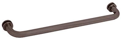 CRL 22" Oil Rub Bronze (BM Series) Tubular Single-Sided Towel Bar with Metal Washers