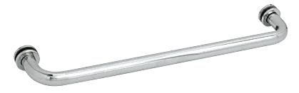 CRL 22" Polished Chrome (BM Series) Tubular Single-Sided Towel Bar with Metal Washers