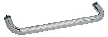 CRL 12" Brushed Nickel (BM Series) Single-Sided Towel Bar without Metal Washers