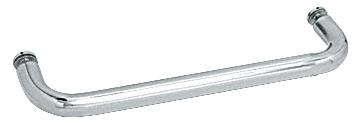CRL 12" Polished Chrome (BM Series) Single-Sided Towel Bar without Metal Washers