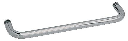 CRL 24" Brushed Nickel (BM Series) Single-Sided Towel Bar without Metal Washers