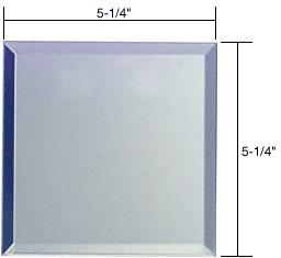 CRL Double Blank Without Screw Holes Glass Mirror Plate-Clear