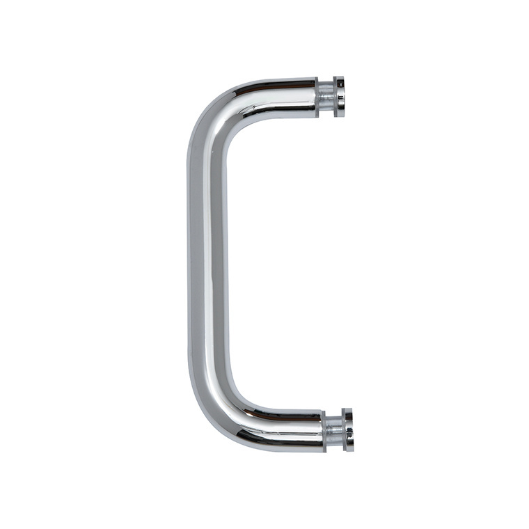 CRL 6" Polished Chrome Single-Sided Solid 3/4" Diameter Pull Handles without Metal Washers