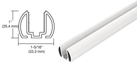 CRL AWS 36" Sky White Bottom Rail