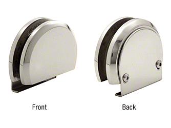 CRL Polished Chrome Rounded Style Replacement Roller for Essence Series Sliding Door System