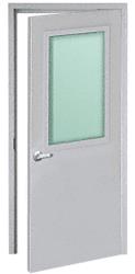 CRL Level 3 Left Hand Swing Bullet Resistant Door With Vision Window