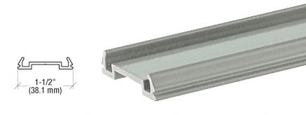 CRL Agate Gray Standard Bottom Rail Filler - 20 ft Long
