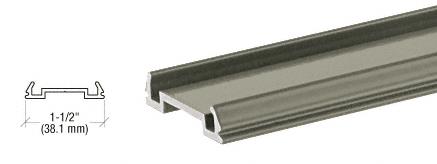 CRL Beige Gray Standard Bottom Rail Filler - 20 ft Long
