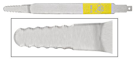 CRL BTB 12" Serrated Extra Long Straight Blade