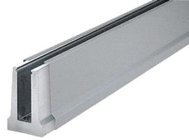 CRL Brushed Stainless Cladding for B5T Series Tapered Base Shoe