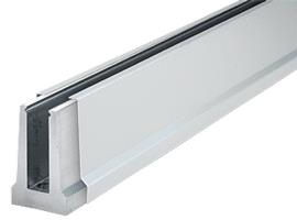 CRL Satin Anodized Cladding for B5T Series Tapered Base Shoe
