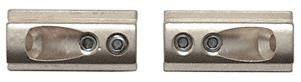 CRL Brass Wall Mounting Brackets