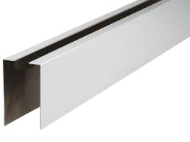 CRL Satin Anodized 120" Cladding for Windscreen and Smoke Baffle Base Shoe
