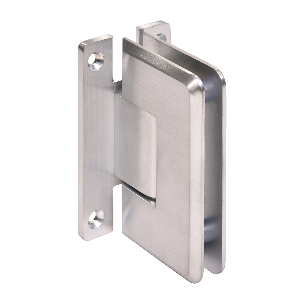 CRL Cologne 037 Series Brushed Chrome Wall Mount Shower Door Hinge