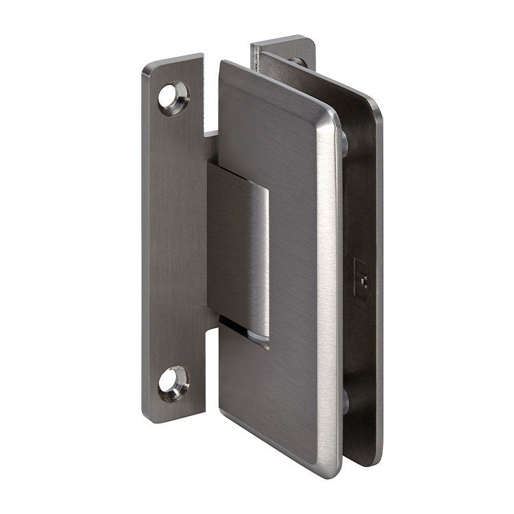CRL Cologne 037 Series Brushed Nickel Wall Mount Shower Door Hinge