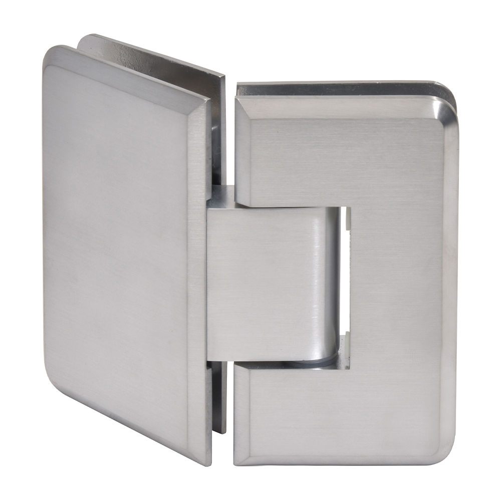 CRL Cologne 045 Series Brushed Chrome 135&#176; Glass-to-Glass Hinge