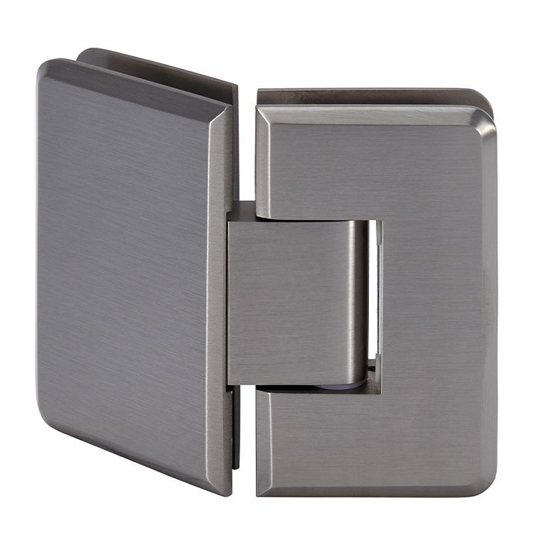 CRL Cologne 045 Series Brushed Nickel 135&#176; Glass-to-Glass Hinge
